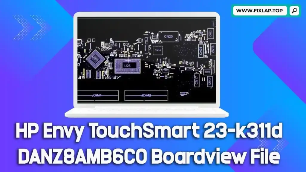 HP Envy TouchSmart 23-k311d DANZ8AMB6C0 Boardview File