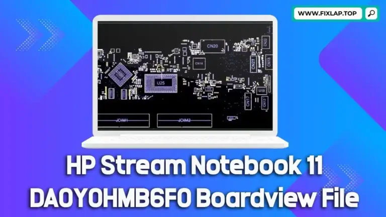 HP Stream Notebook 11 DA0Y0HMB6F0 Boardview File