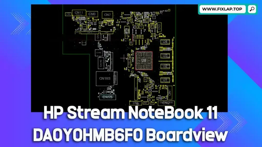 HP Stream NoteBook 11 DA0Y0HMB6F0 Boardview