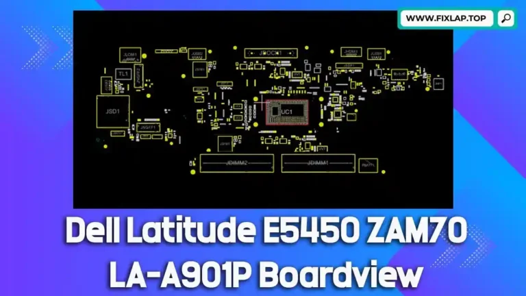 Dell Latitude E5450 ZAM70 LA-A901P Boardview