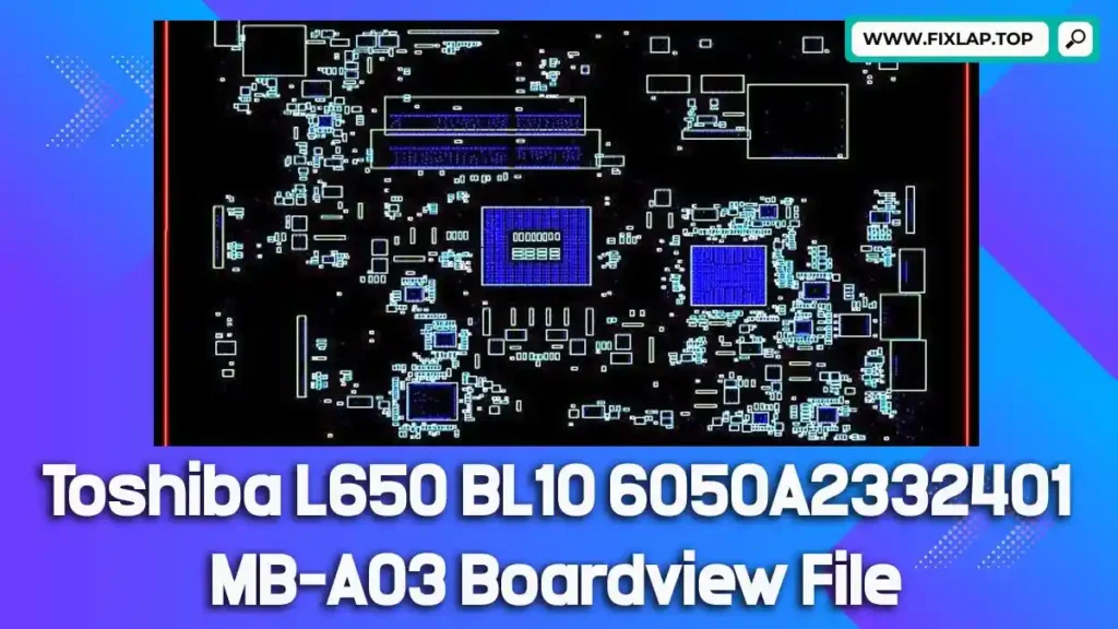Toshiba L650 BL10 6050A2332401-MB-A03 Boardview File